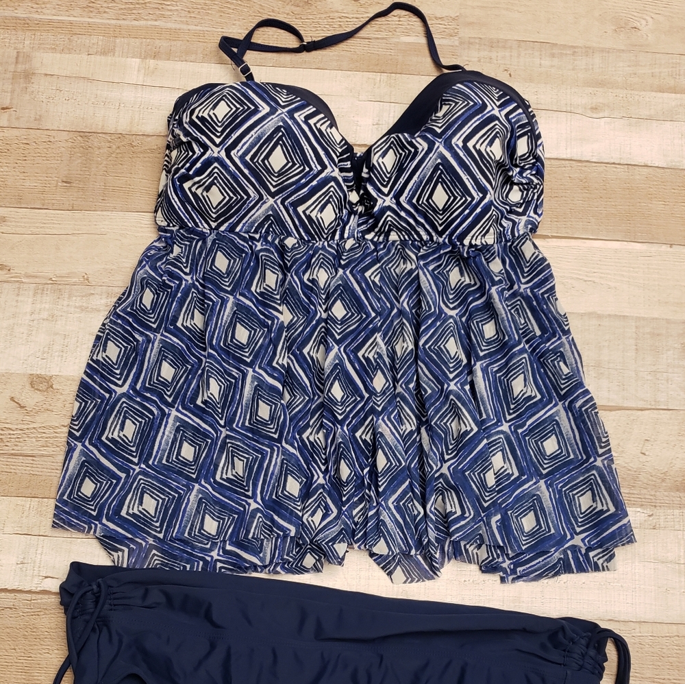Womens tankini swimsuit set
